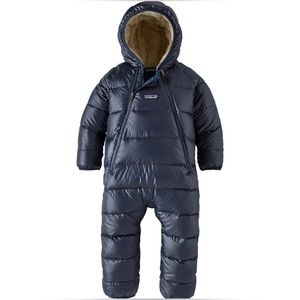 Patagonia Infant Hi-Loft Down Sweater Bunting - New Navy- 0-3M